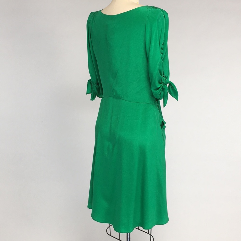 Yoana Baraschi Designer Green Dress NWT - Picture 4 of 5
